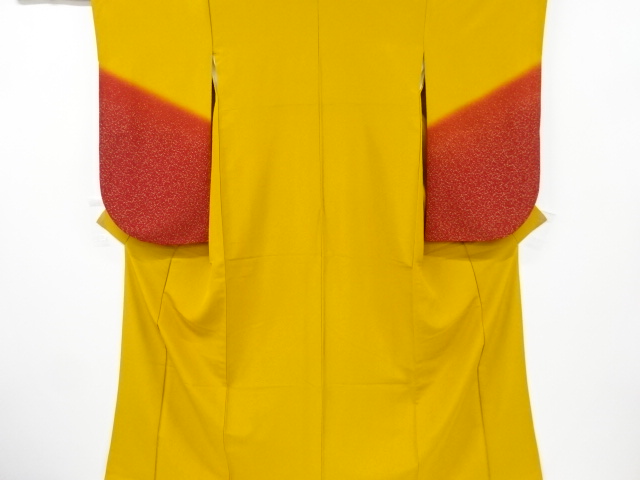 のり散らし模様二尺袖着物